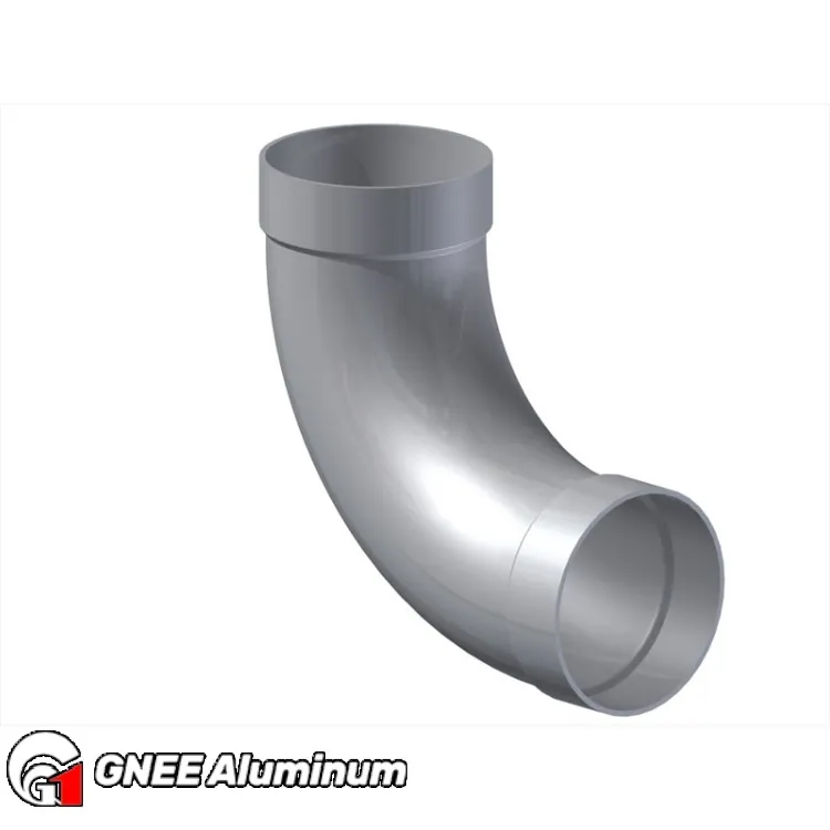 1060 Aluminum 90 Degree Seamless Belled Elbow